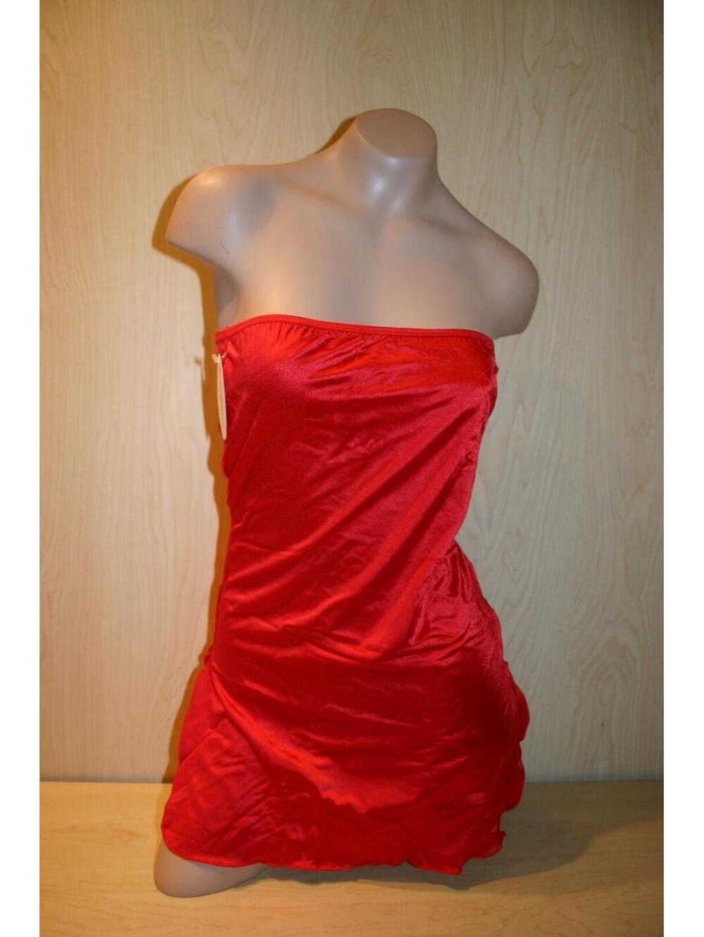 BODYZONE‎ RED TUBE MINI DRESS VINTAGE NWT